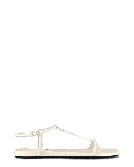 サンダル・ミュール JIL SANDER 'New Tripon 2' sandals Jil Sander New Tripon 2 Buckled Sandals in White | Lyst