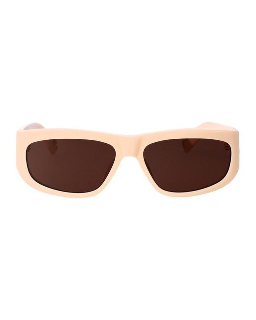 Jacquemus Brown Sunglasses