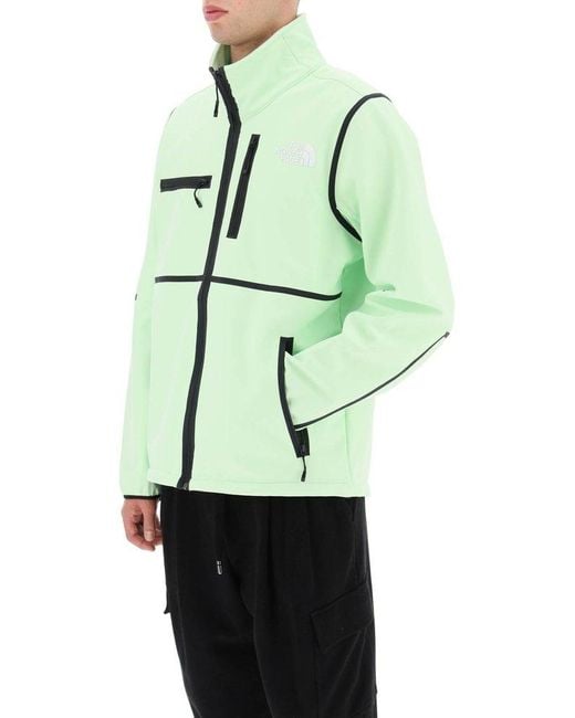 The North Face Green Rmst Denali Jacket With Fleece Lining for men