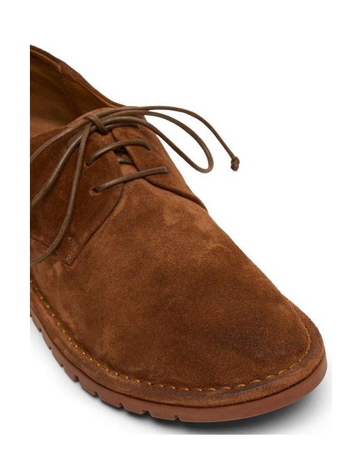 Marsèll Brown Sancrispa Lace-up Derby Shoes for men