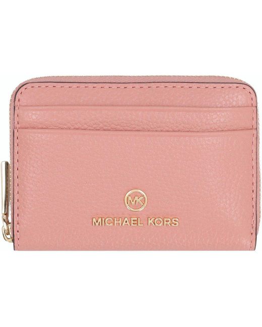 MICHAEL Michael Kors Pink Jet Set Small Wallet