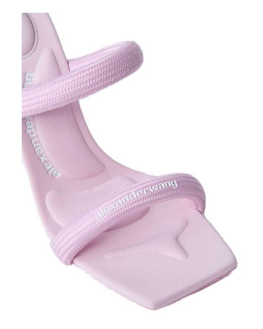 Alexander Wang Pink Julie Padded Heeled Sandals