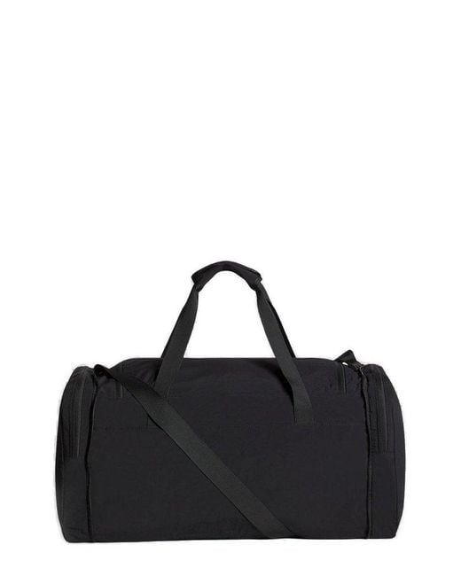 Maison Kitsuné Black Flash Fox Zipped Weekender Bag