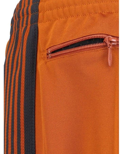 Needles Orange 'track Pant' Track Pants for men