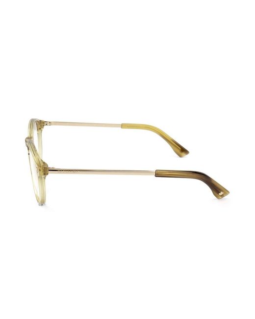 DSquared² Black Round Frame Glasses for men