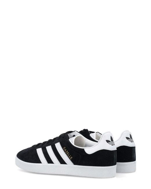 Adidas Originals Black Gazelle 85 Lace-up Sneakers