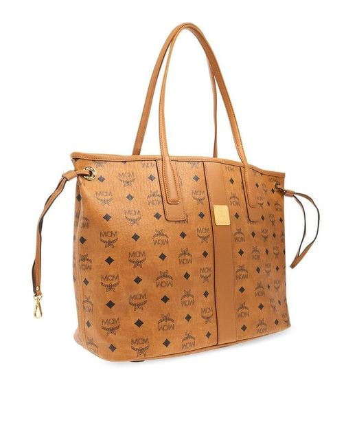 MCM Brown ‘Liz’ Reversible Shopper Bag