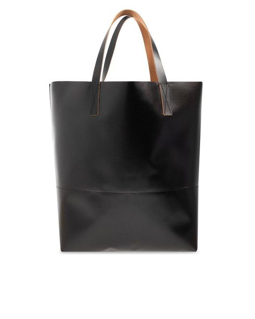 Marni Black 'tribeca' Shopper Bag