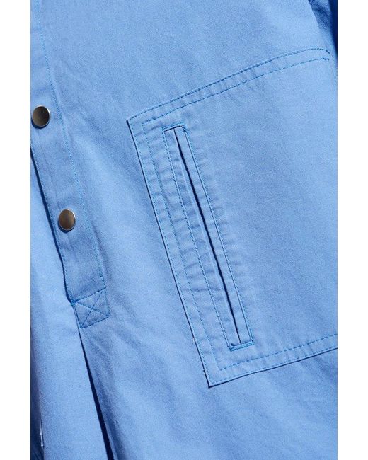 Isabel Marant Blue 'terry' Shirt, for men