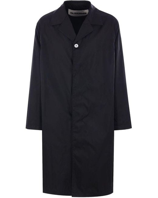 Jil Sander Blue Twill Sport Coat for men