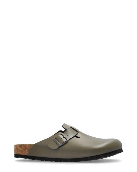 Birkenstock Green Boston Slip-On Clogs for men
