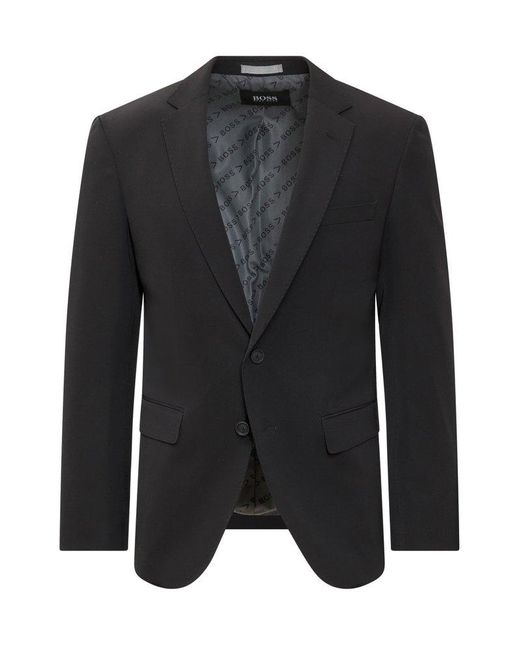 BOSS by HUGO BOSS Extra Slimfit Suit in Black for Men Lyst
