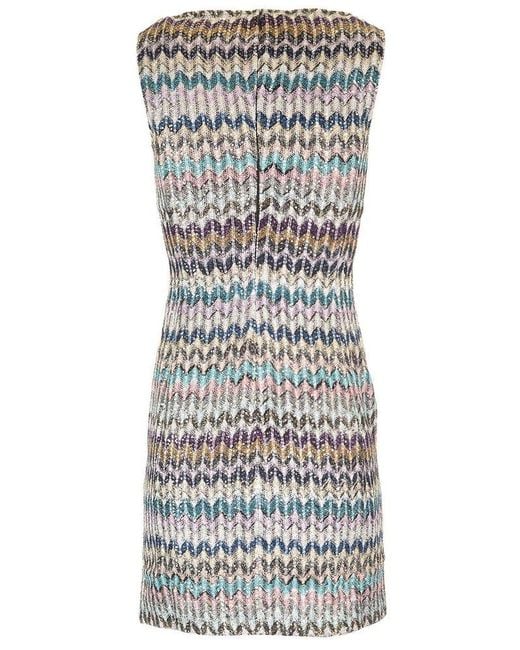 Missoni Black Sweetheart Neckline Mini Dress