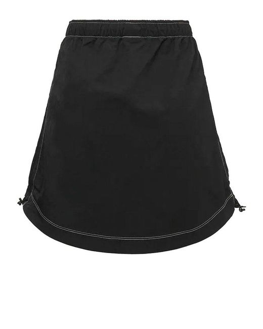 Nike Synthetic Woven High-rise Skirt in Black | Lyst