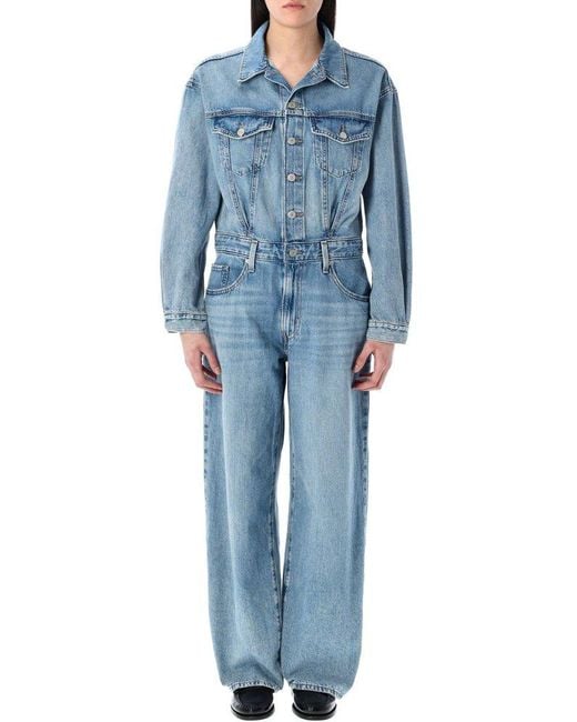 Levi's Blue Denim Jumpsuit