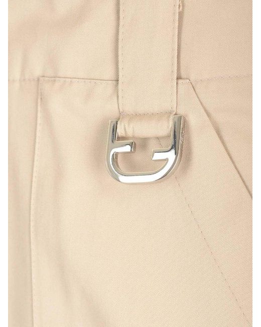 Fendi Natural Cargo Pants for men
