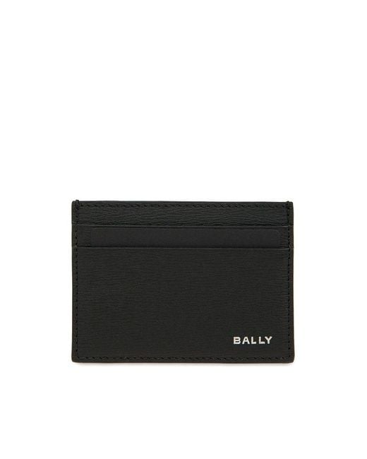 Bally Black Card Holder for men