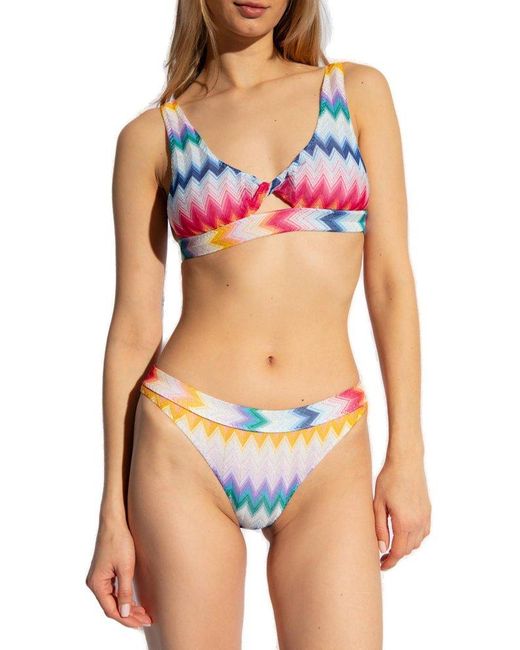 Missoni Multicolor Two-Piece Swimsuit