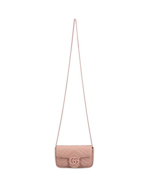 Gucci Pink GG Narmont Super Mini Bag