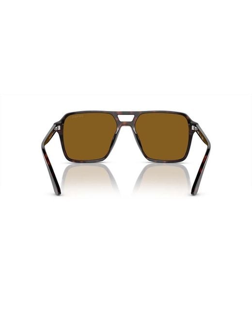 Prada Brown Aviator Sunglasses