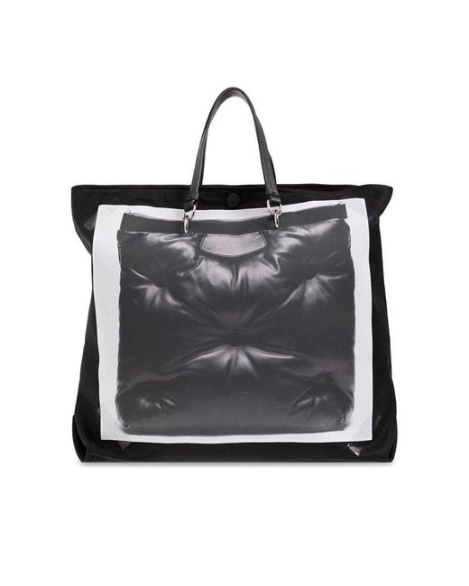 Maison Margiela Black Shopper Bag,