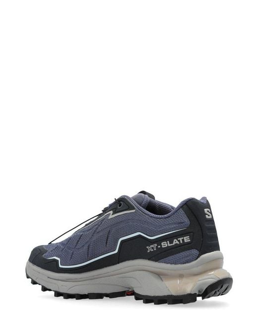 Salomon Gray Xt-Slate Mesh-Panelled Sneakers for men