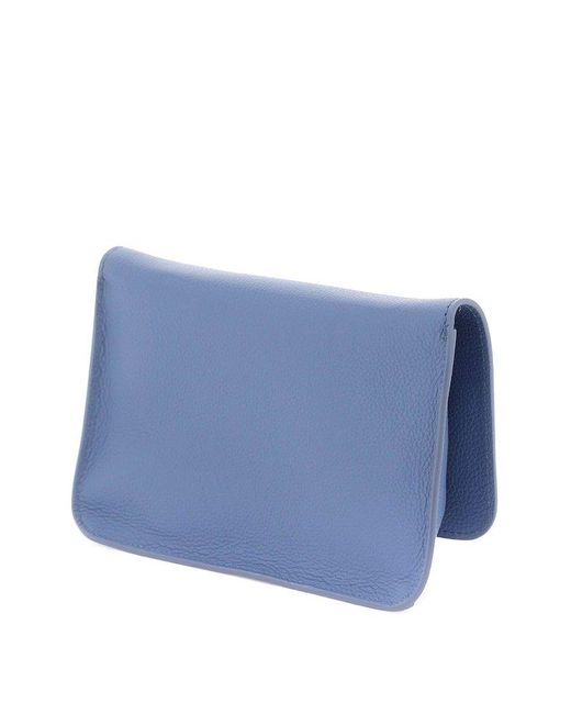 Marni Blue Flap Trunk Shoulder Bag With for men