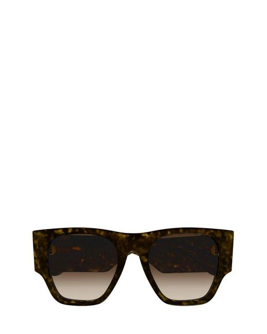 Chloé Black Oversized Square-frame Sunglasses