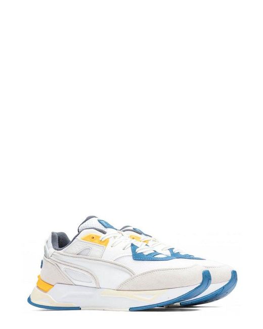 PUMA White Mirage Sport Cut Out Low-Top Sneakers for men