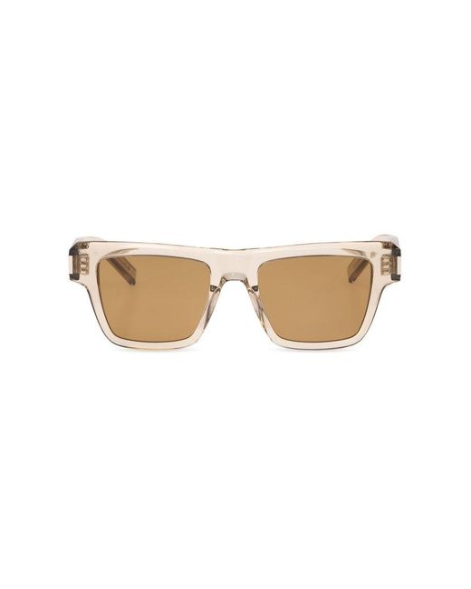 Saint Laurent Natural Sl 469 Square Frame Sunglasses for men
