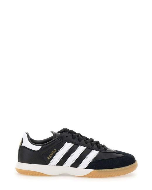 Adidas Originals Black Samba Mn Low-Top Sneakers for men