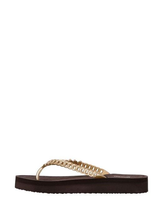 Michael Kors Multicolor Zaza Platform Flip Flops