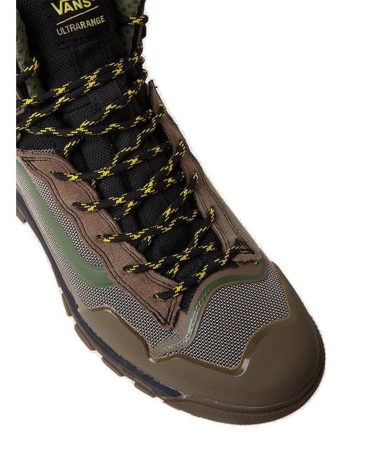 Vans Brown Ultrarange Exo Hi Gore-tex Mte-3 Hiking Boots for men