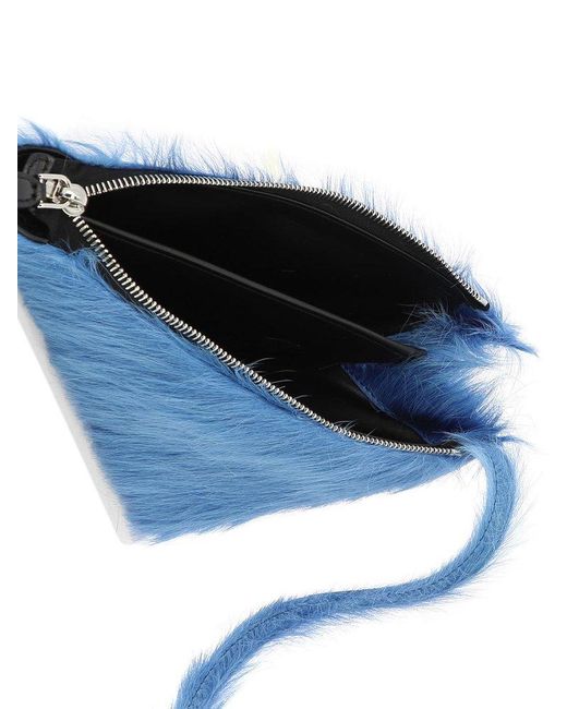 Marni Blue "prisma" Crossbody Bag for men