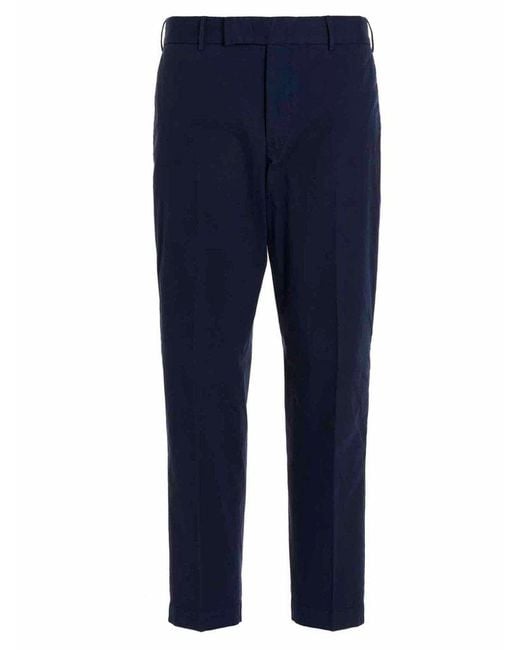 Navy cropped deals trousers mens