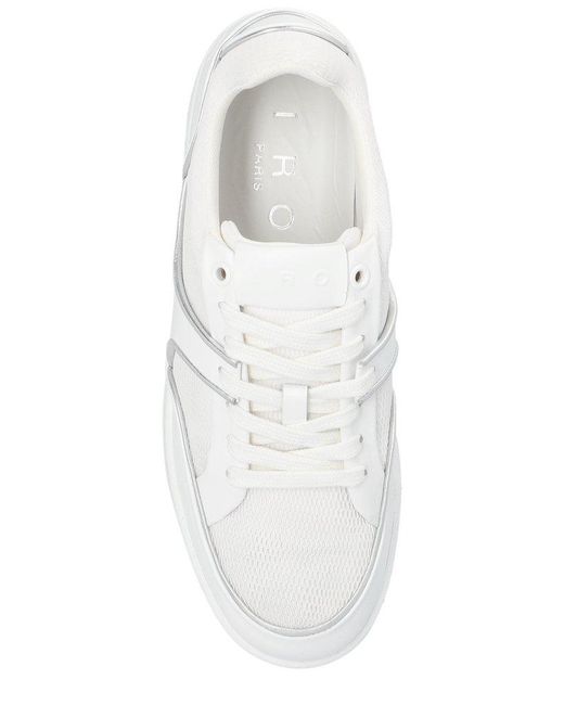 IRO White Alex Low-top Sneakers