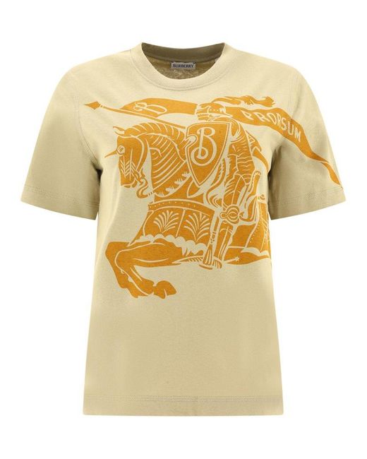 Burberry Yellow "Ekd" T-Shirt