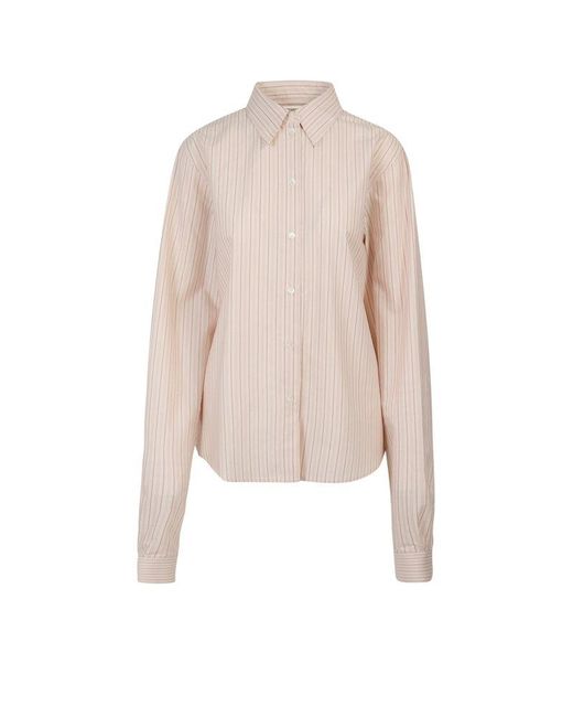 extra long pink shirt