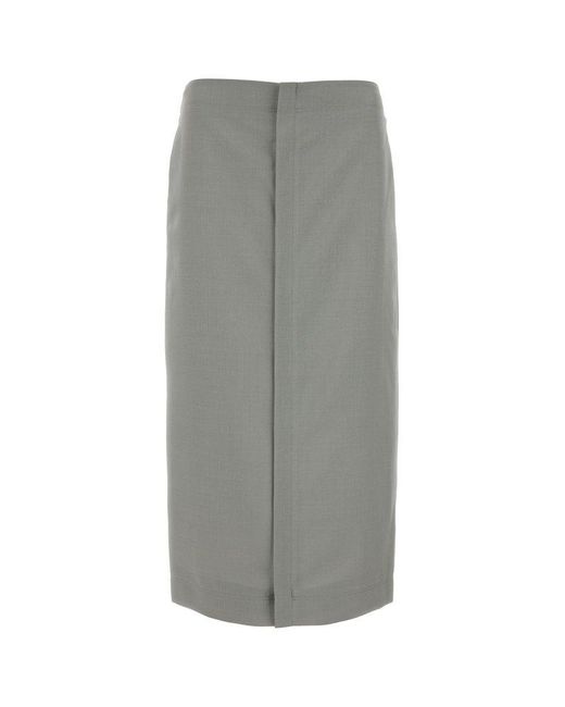 Fendi Gray Skirts