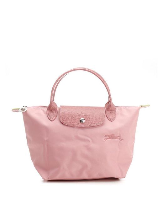 Longchamp Pink Le Pliage Small Tote Bag