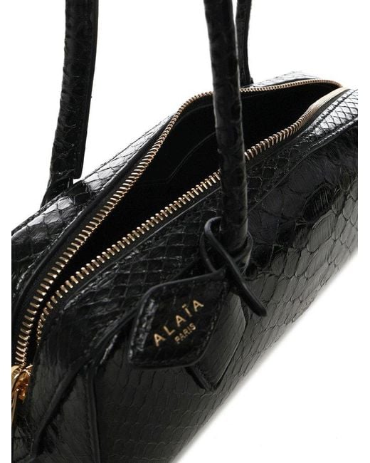 Alaïa Black Le Teckel Small Shoulder Bag