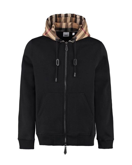 burberry zip hoodie