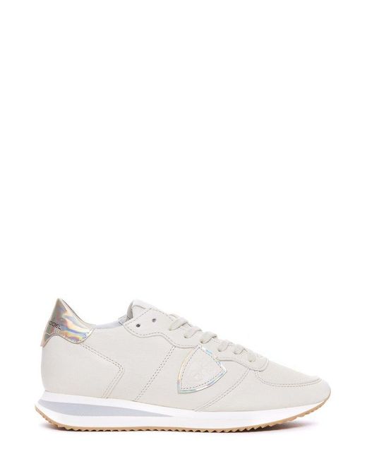 Philippe Model White Trpx Lace-up Sneakers