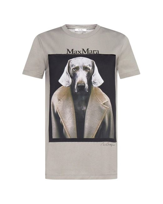 最も  Max Lyst | Gray in T-shirt Cotton Star Dog Mara Tシャツ(半袖/袖なし)