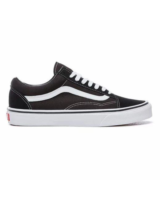 Vans Suede Old Skool Sneakers in Black 