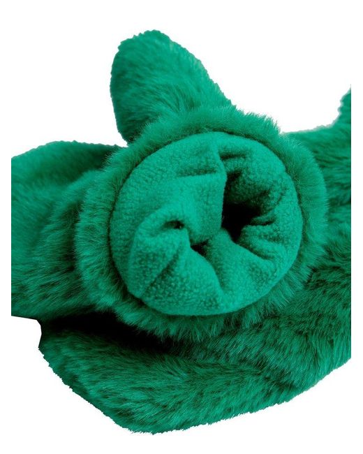 Bobo Choses Green Fuzzy Mittens for men
