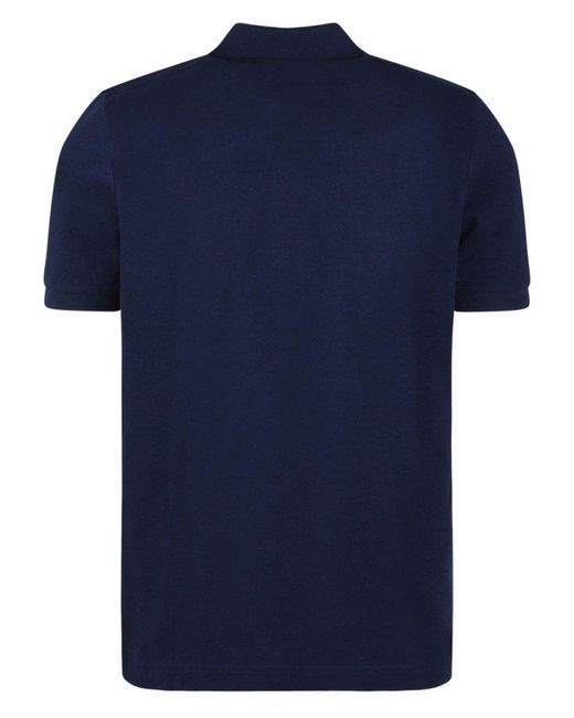 Dior Blue Cd Icon Embroidery Polo Shirt for men