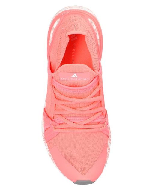 Adidas By Stella McCartney Pink Ultraboost 20 Lace-up Sneakers