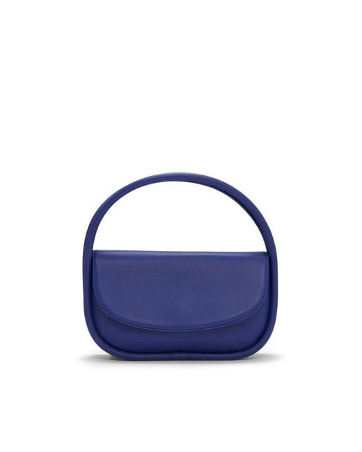 Marsèll Blue Tuboletto Logo-debossed Tote Bag