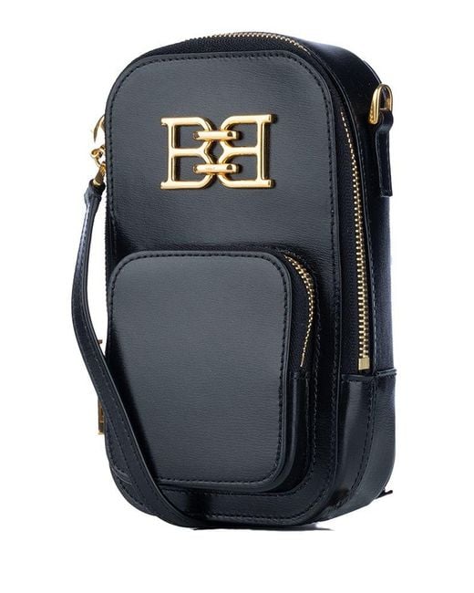 Bally Black Zip-up Shoulder Bag